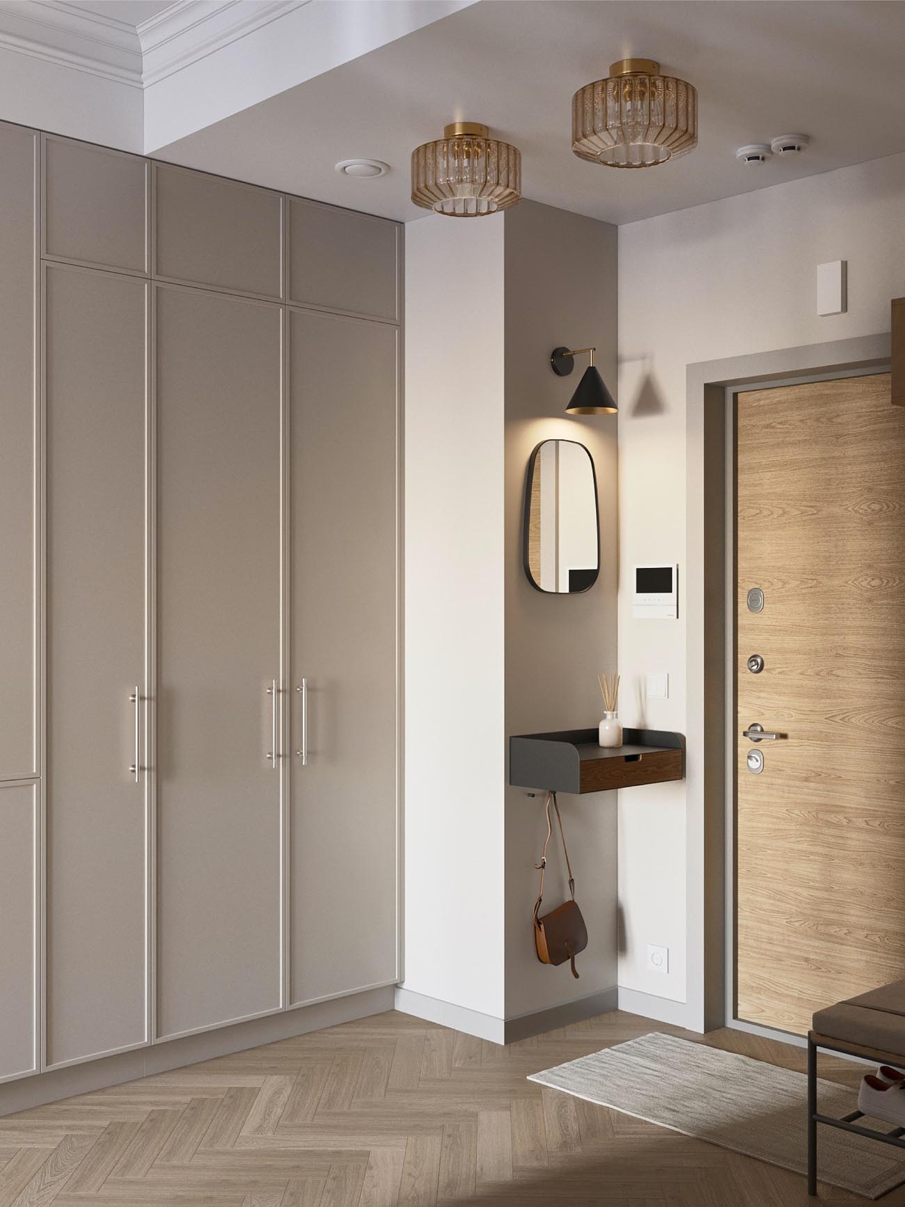 Intelligens térszervezés kis lakásban Intelligens térszervezés kis lakásban