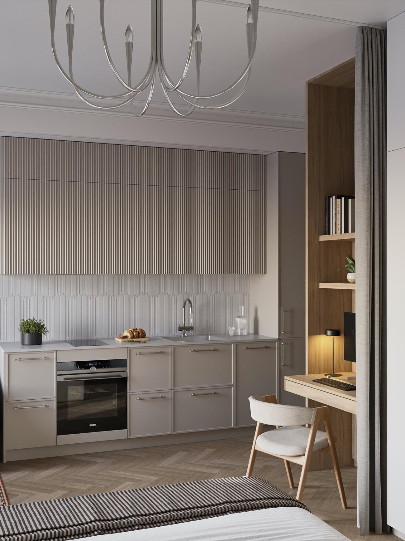 Intelligens térszervezés kis lakásban Intelligens térszervezés kis lakásban