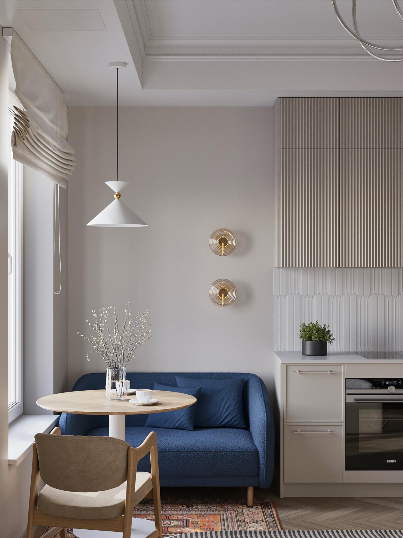 Intelligens térszervezés kis lakásban Intelligens térszervezés kis lakásban