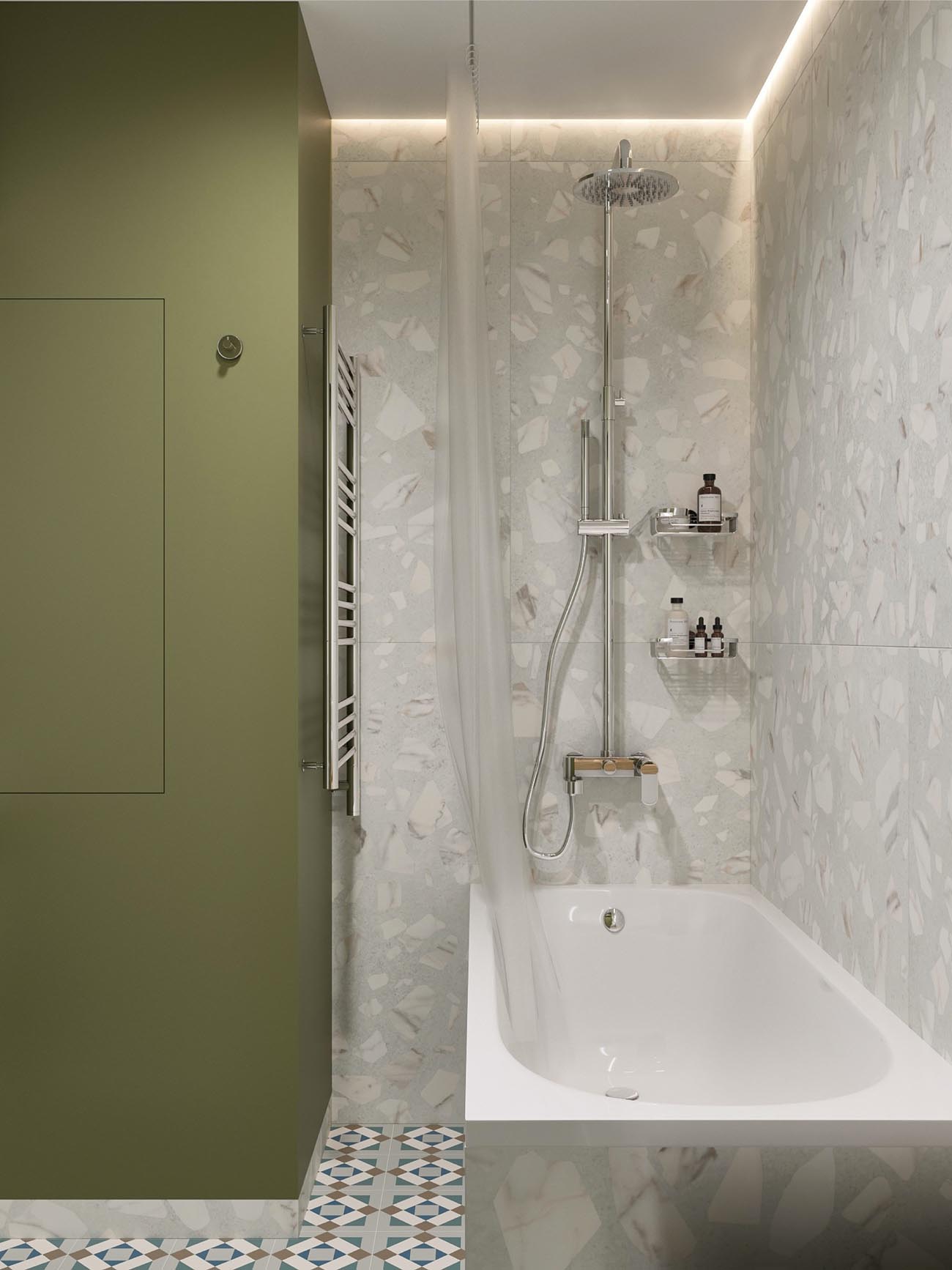 Intelligens térszervezés kis lakásban Intelligens térszervezés kis lakásban