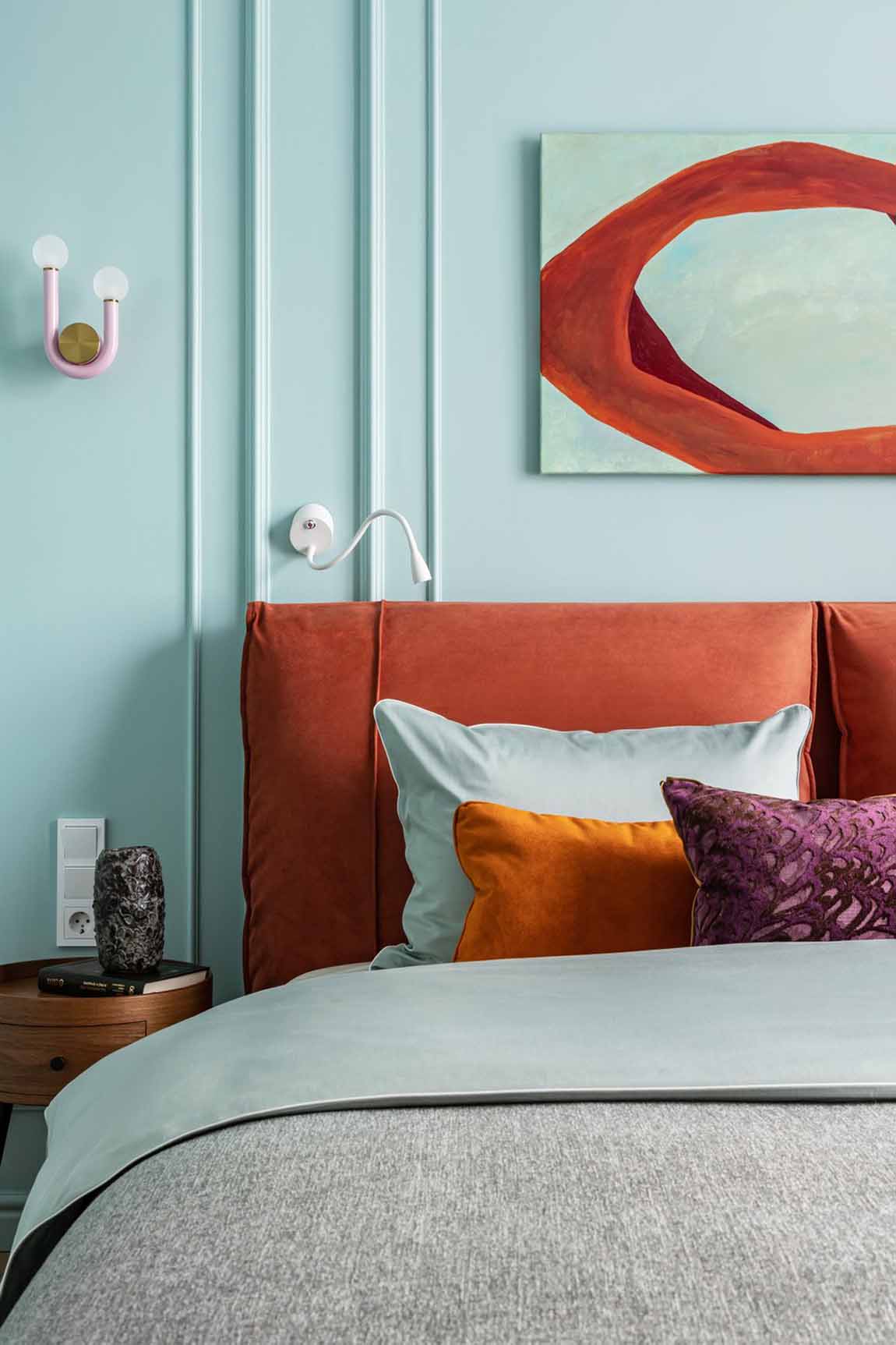 Klasszikus alapok és színes harmónia 78 m2-en Klasszikus alapok és színes harmónia 78 m2-en