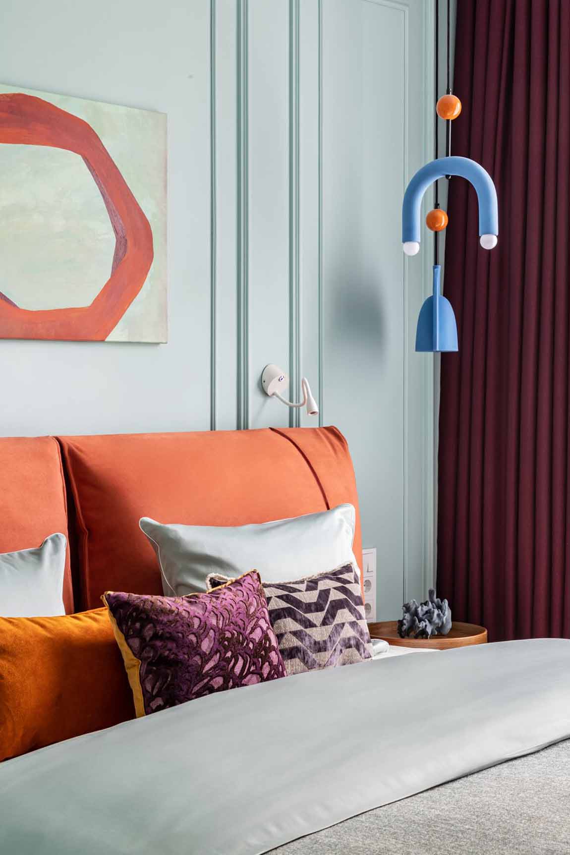 Klasszikus alapok és színes harmónia 78 m2-en Klasszikus alapok és színes harmónia 78 m2-en