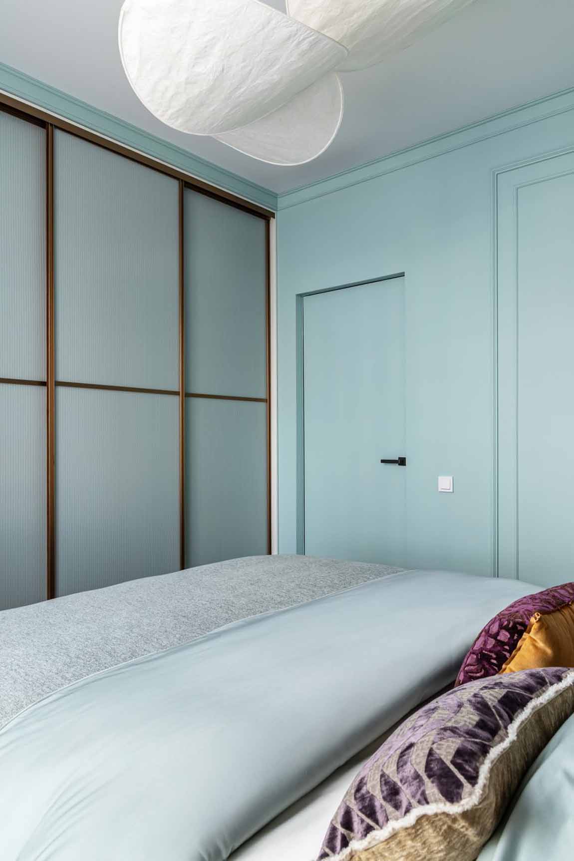 Klasszikus alapok és színes harmónia 78 m2-en Klasszikus alapok és színes harmónia 78 m2-en