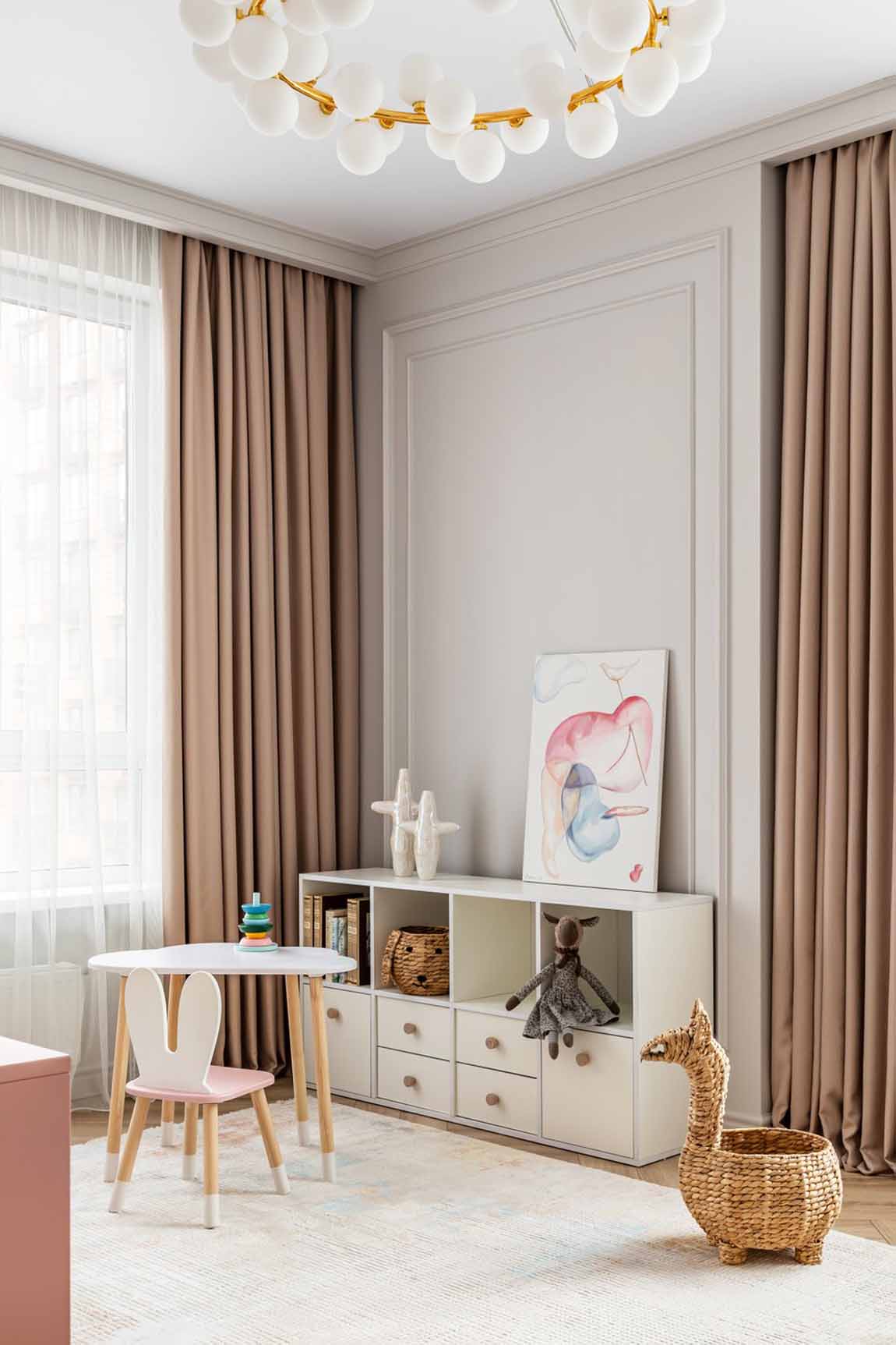 Klasszikus alapok és színes harmónia 78 m2-en Klasszikus alapok és színes harmónia 78 m2-en