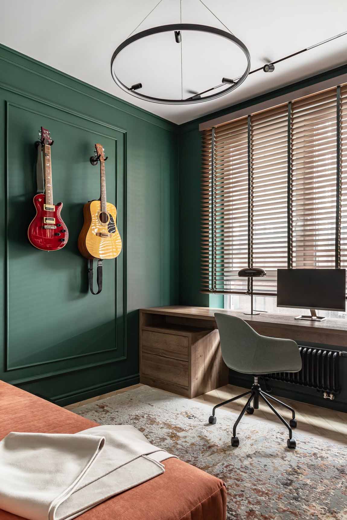 Klasszikus alapok és színes harmónia 78 m2-en Klasszikus alapok és színes harmónia 78 m2-en