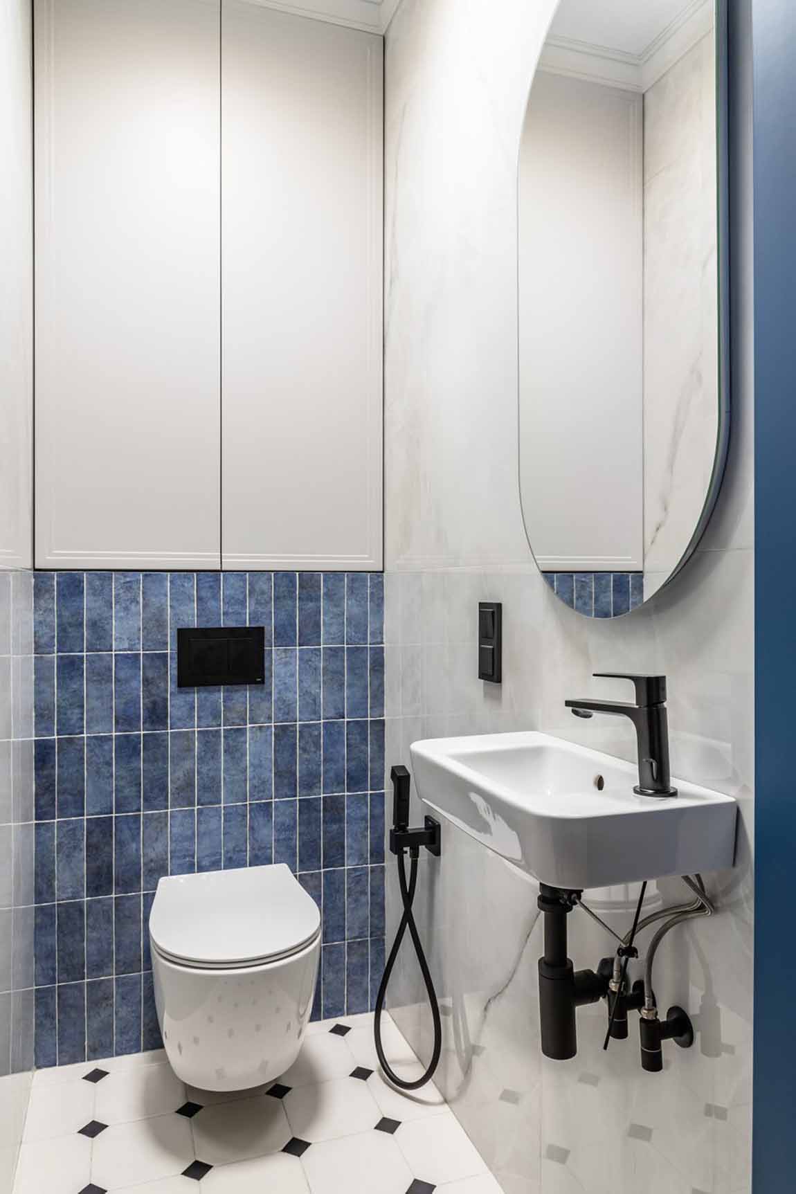 Klasszikus alapok és színes harmónia 78 m2-en Klasszikus alapok és színes harmónia 78 m2-en