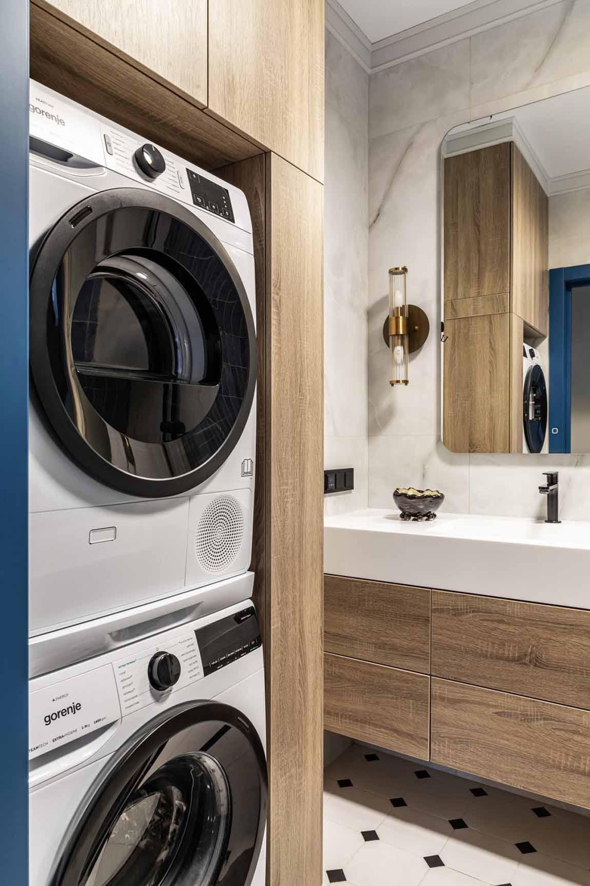 Klasszikus alapok és színes harmónia 78 m2-en Klasszikus alapok és színes harmónia 78 m2-en