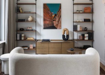 Lágy minimalizmus és afrikai motívumok 70 m2-en