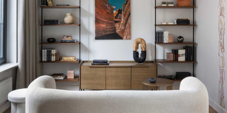 Lágy minimalizmus és afrikai motívumok 70 m2-en