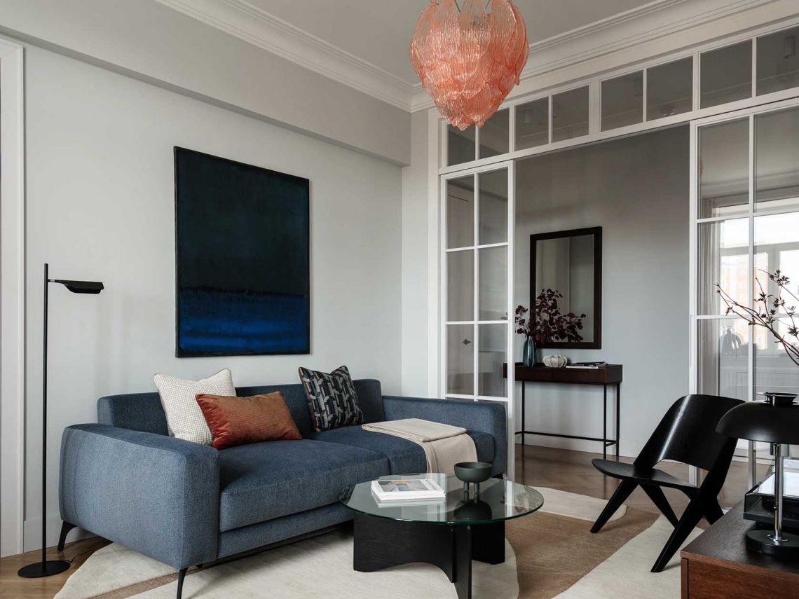 Klasszikus elegancia és modern funkcionalitás 60 négyzetméteren