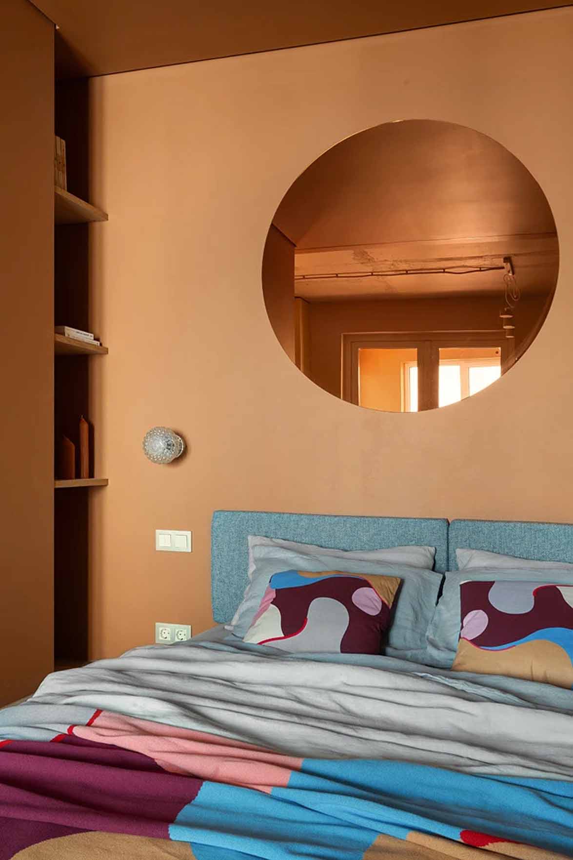 Merész színek, ötletes térszervezés 48 m2-en Merész színek, ötletes térszervezés 48 m2-en