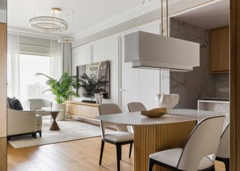 Modern, elegáns, otthonos: fehér és fa összhangja