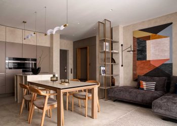 Meleg, természetes színpaletta, férfias otthon