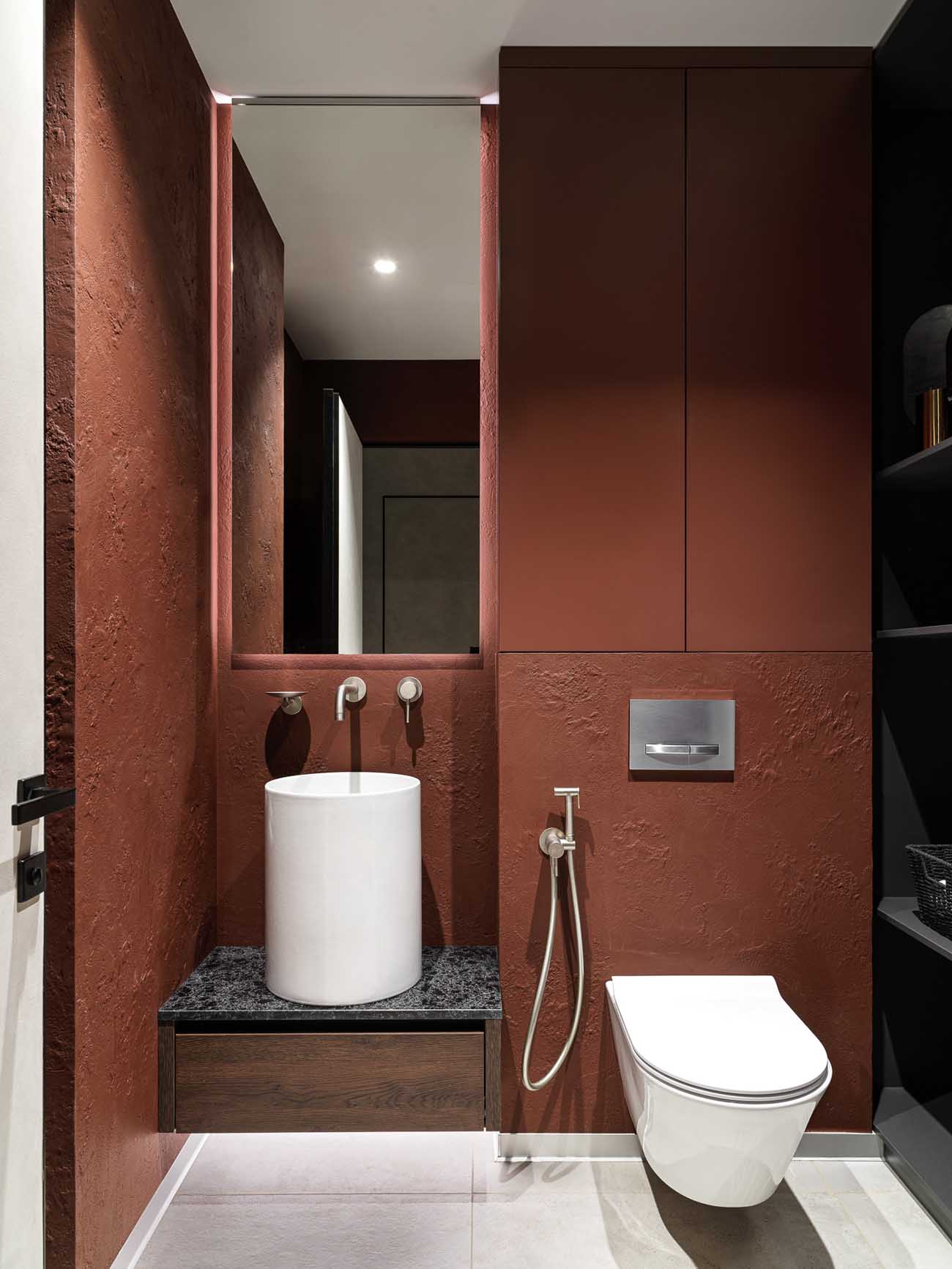 Meleg, természetes színpaletta, férfias otthon