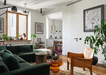 Művészi eklektika: 70 m2-es polgári otthon újjászületése