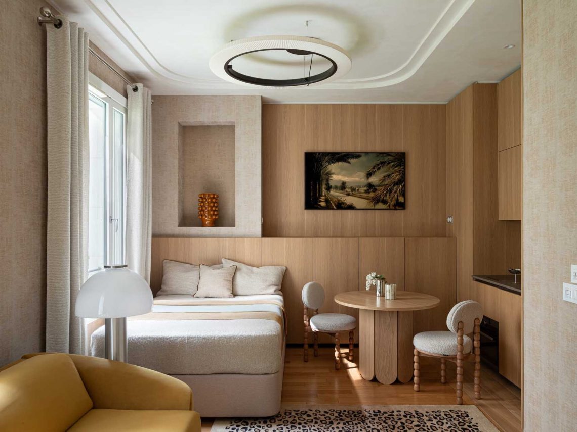 Nyugodt kis otthon természetközeli hangulattal