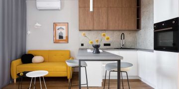 Okos tárolás és térnövelő megoldások másfél szobás lakásban