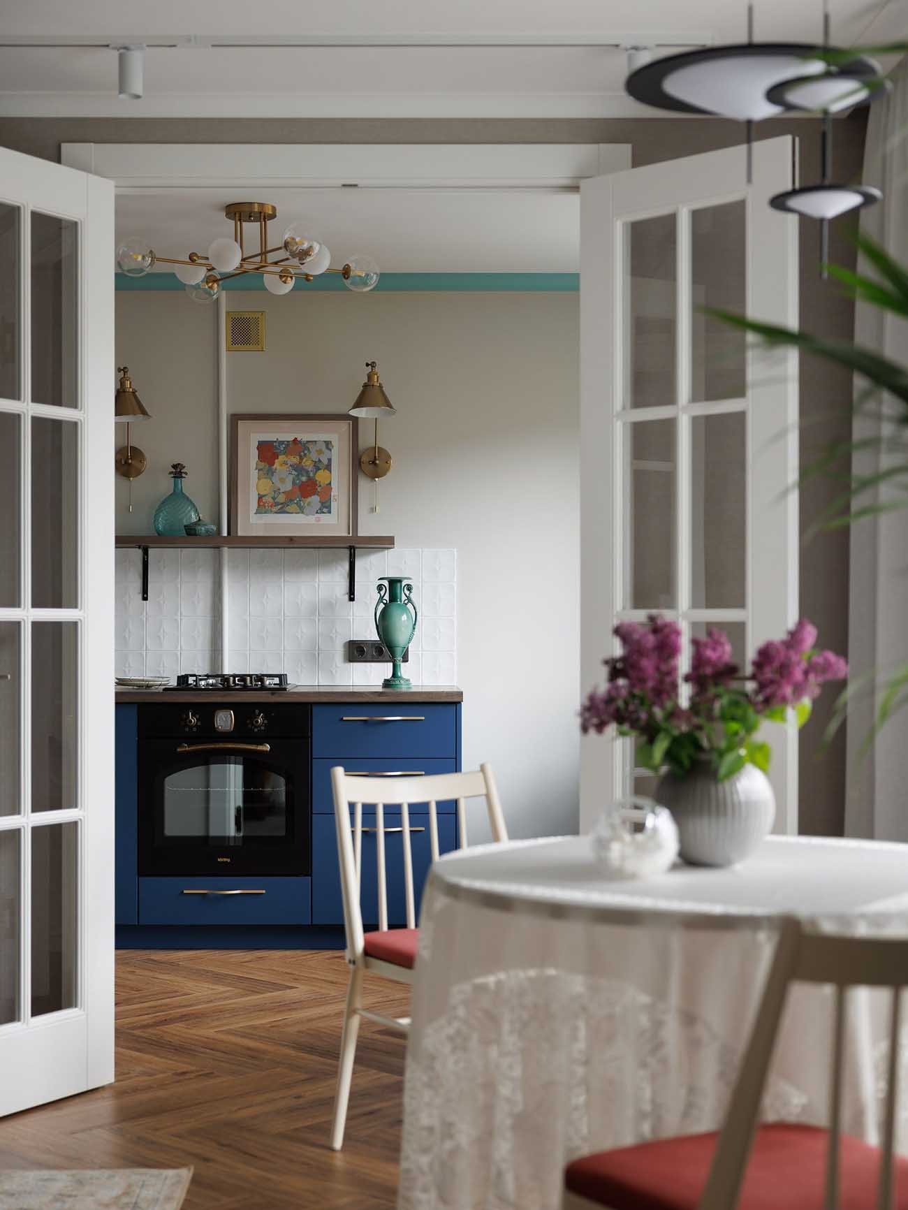 Századközepi modern hangulat 49 m2-en Századközepi modern hangulat 49 m2-en