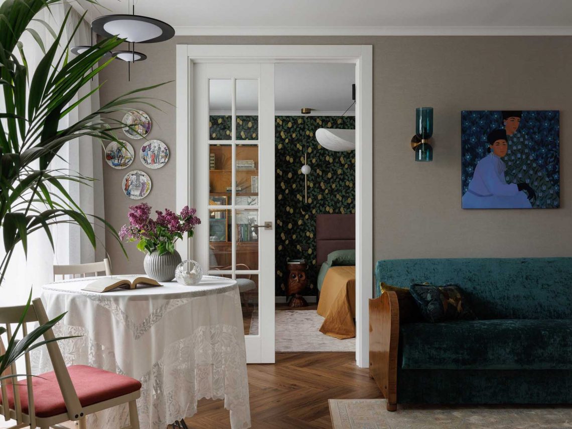 Századközepi modern hangulat 49 m2-en