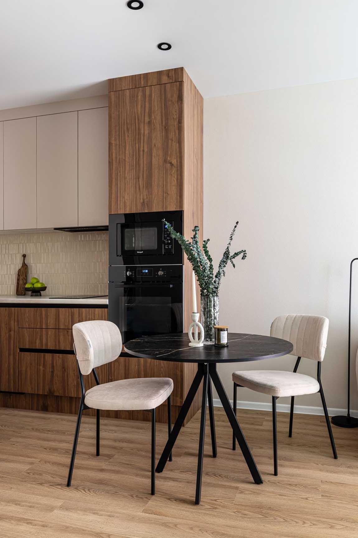 Pasztell harmónia és funkcionális térszervezés 32 m2-en Pasztell harmónia és funkcionális térszervezés 32 m2-en