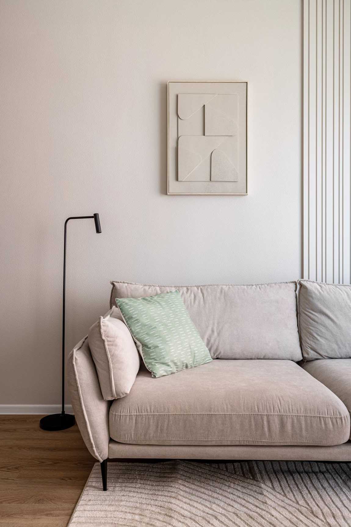 Pasztell harmónia és funkcionális térszervezés 32 m2-en Pasztell harmónia és funkcionális térszervezés 32 m2-en