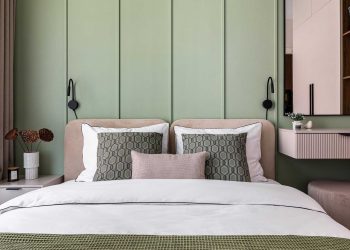 Pasztell harmónia és funkcionális térszervezés 32 m2-en