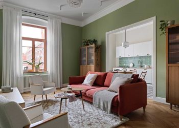 A 60-as évek skandináv nosztalgiája 68 m2-en