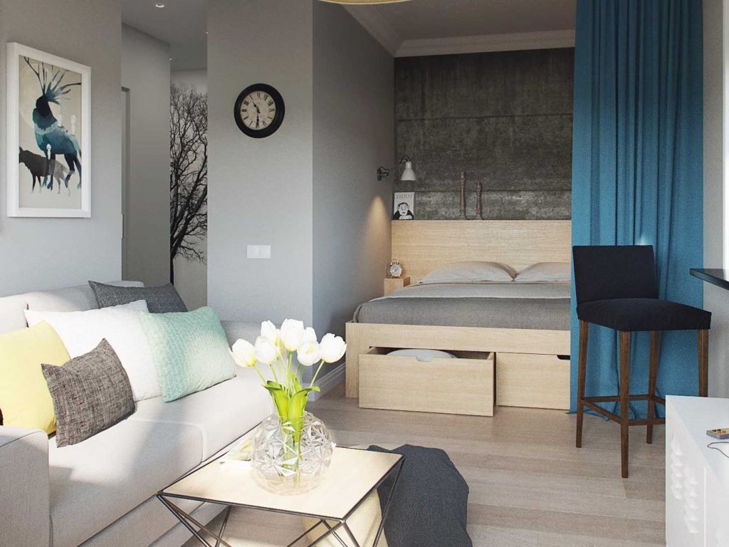 Tökéletes helykihasználás kis lakásban