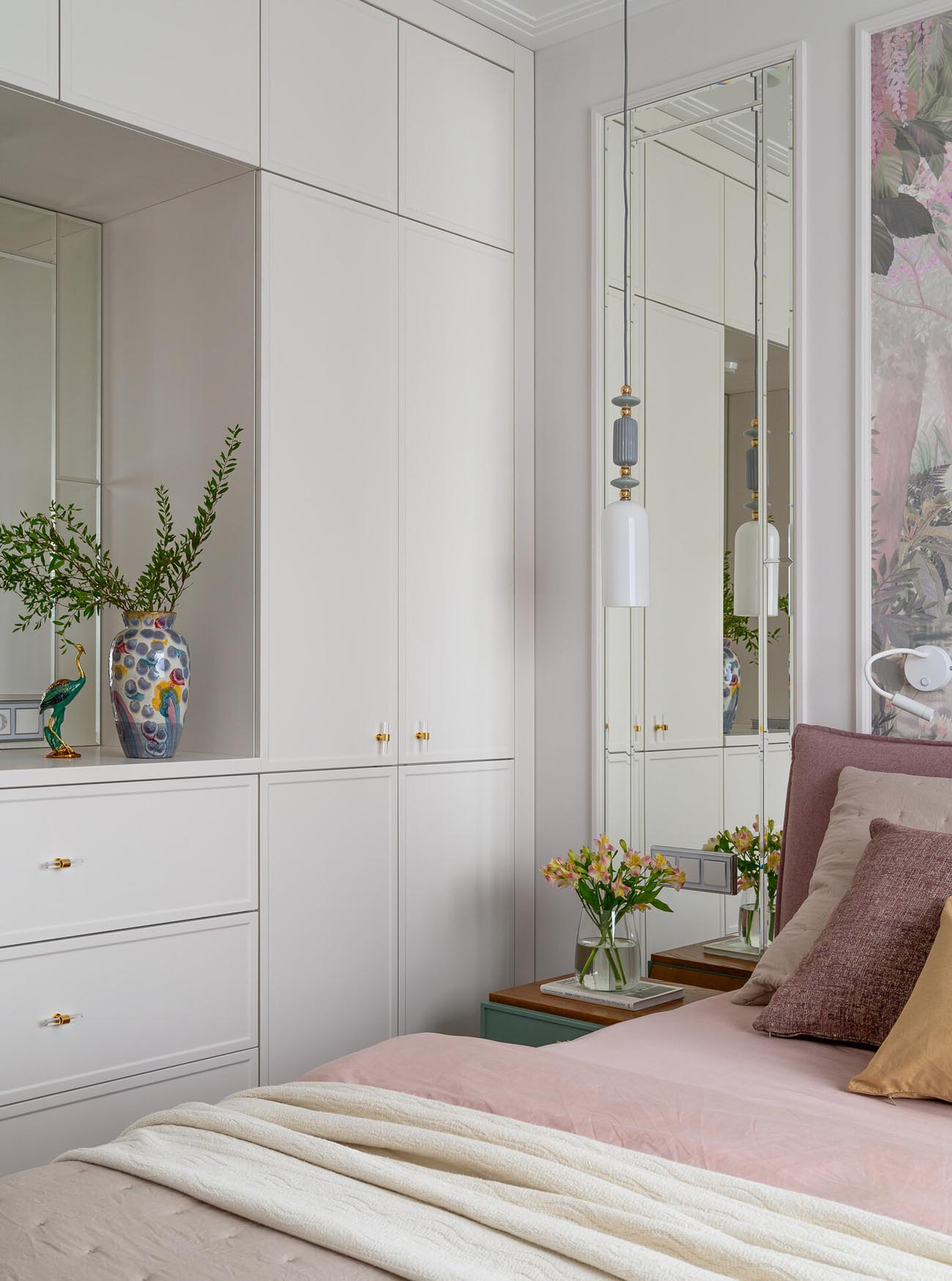 Elegáns neoklasszikus otthon 50 m2-en parafa padlóval Elegáns neoklasszikus otthon 50 m2-en parafa padlóval