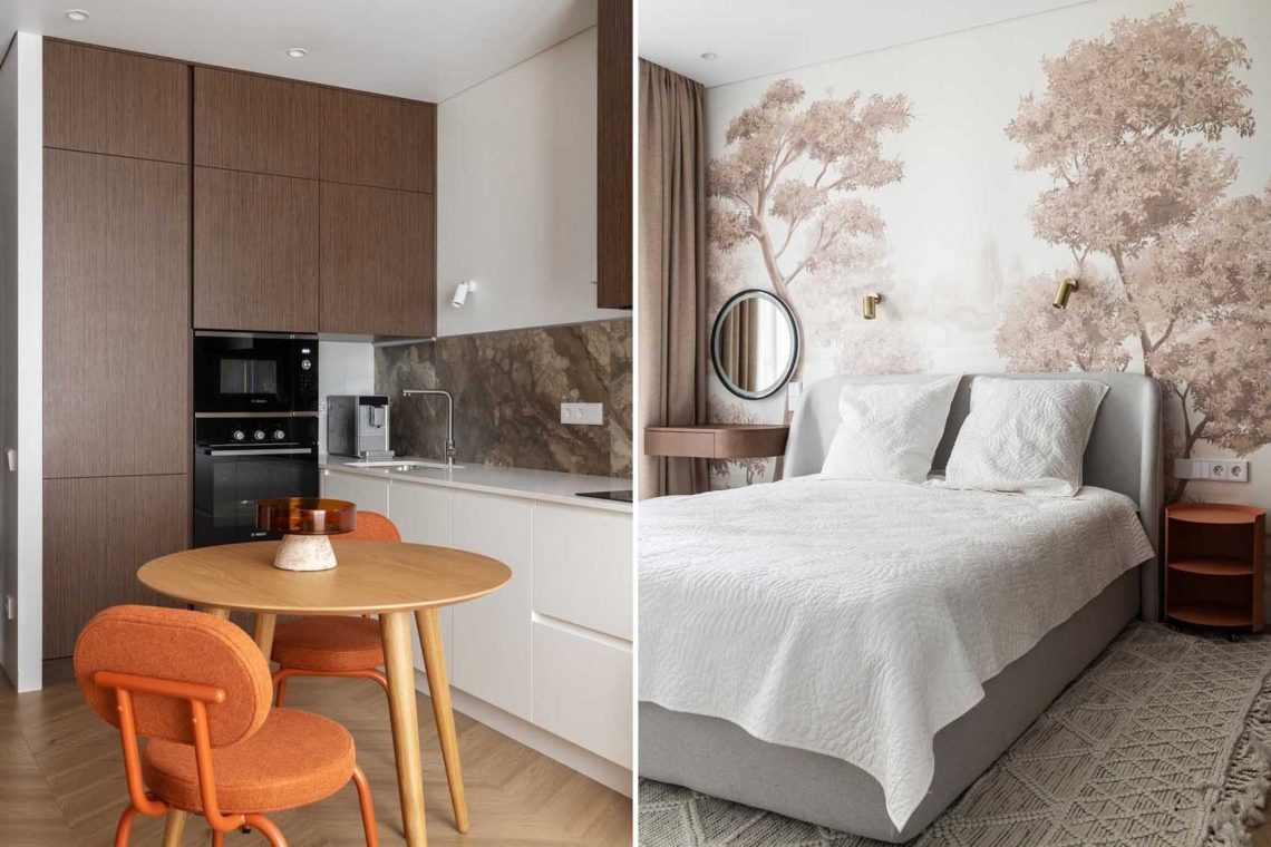 Természetes színvilág, modern, skandináv jegyeket hordozó enteriőr