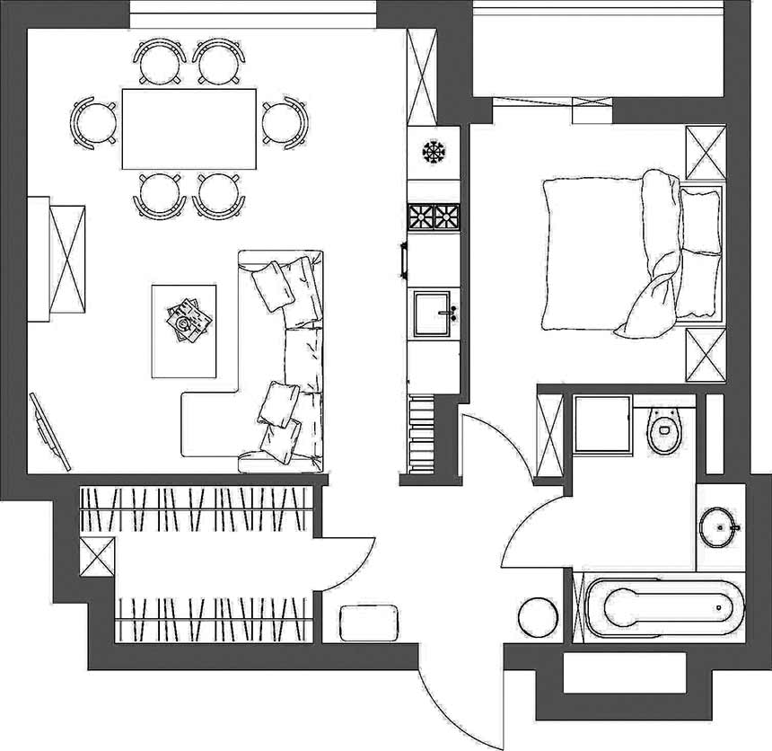 Franciás, eklektikus, élettel teli otthon Franciás, eklektikus, élettel teli otthon