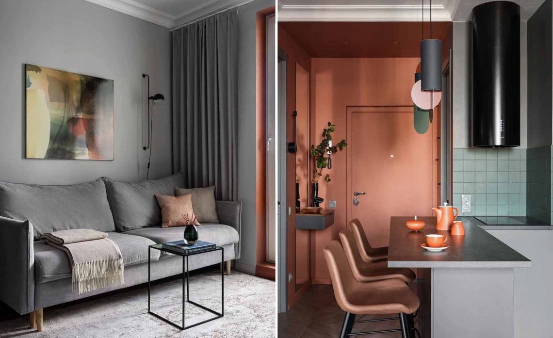 Garzonból kétszobás hatású otthon maximális helykihasználással