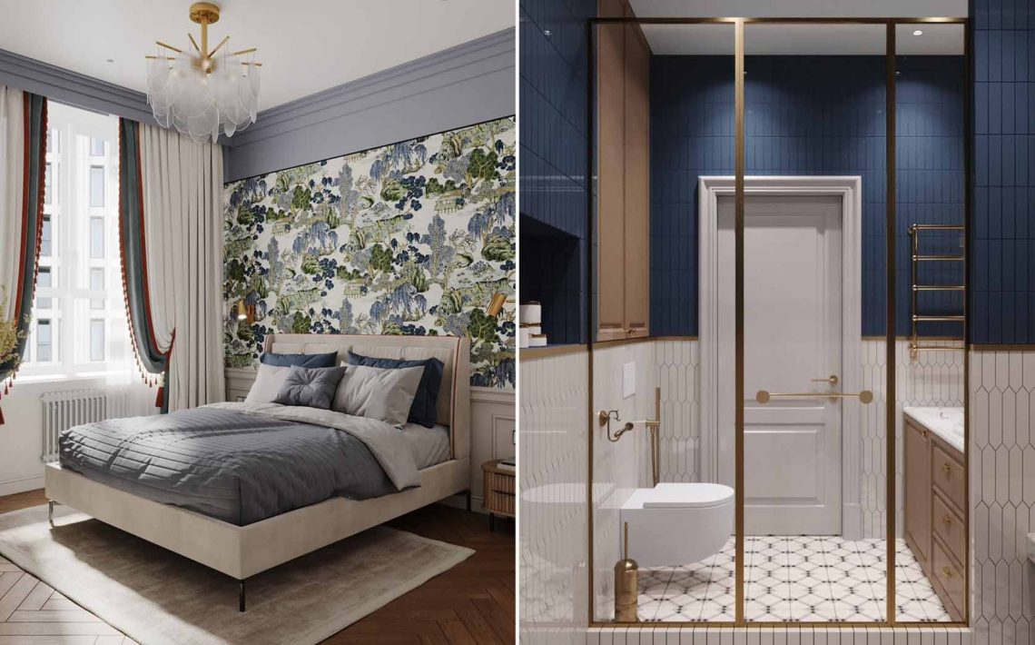 Ízléses élettér egy kis 37 m2-es lakásban profi ötletekkel