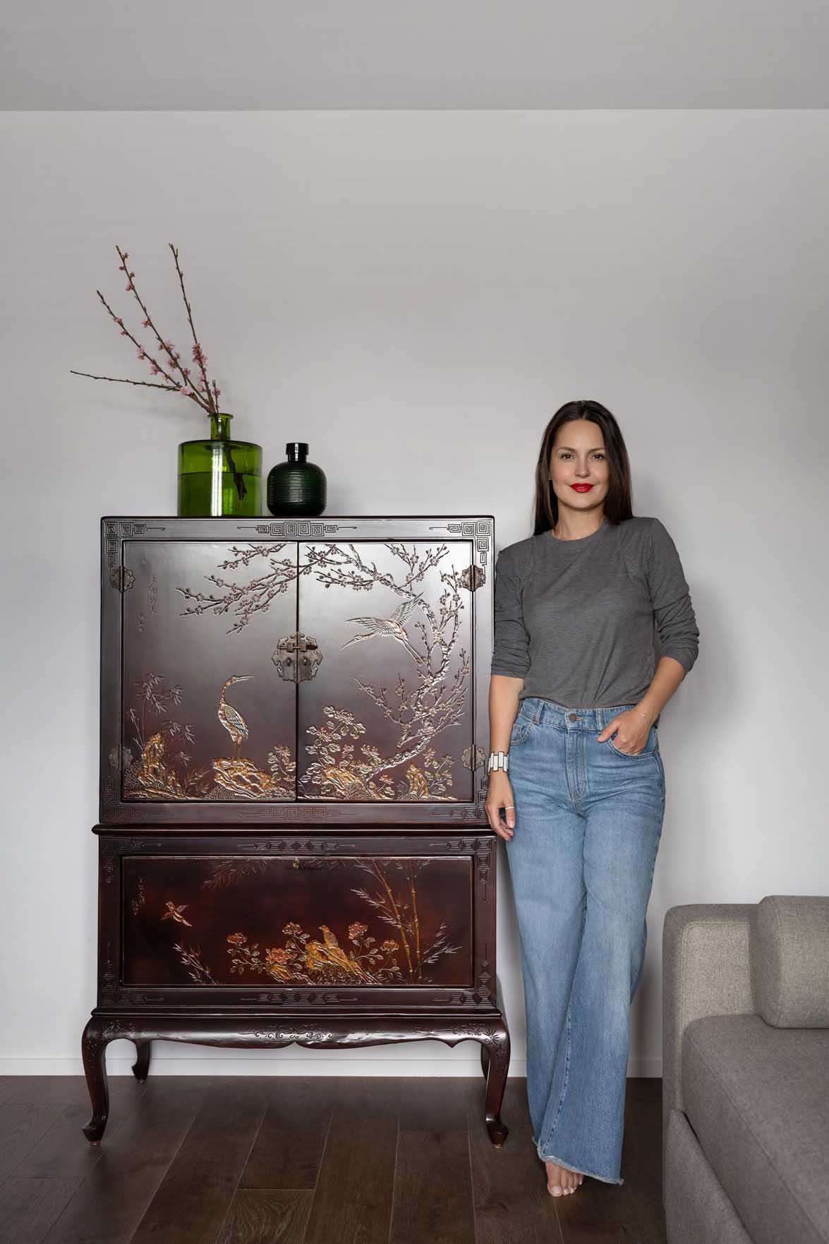 Kislakás modern és vintage elemekkel