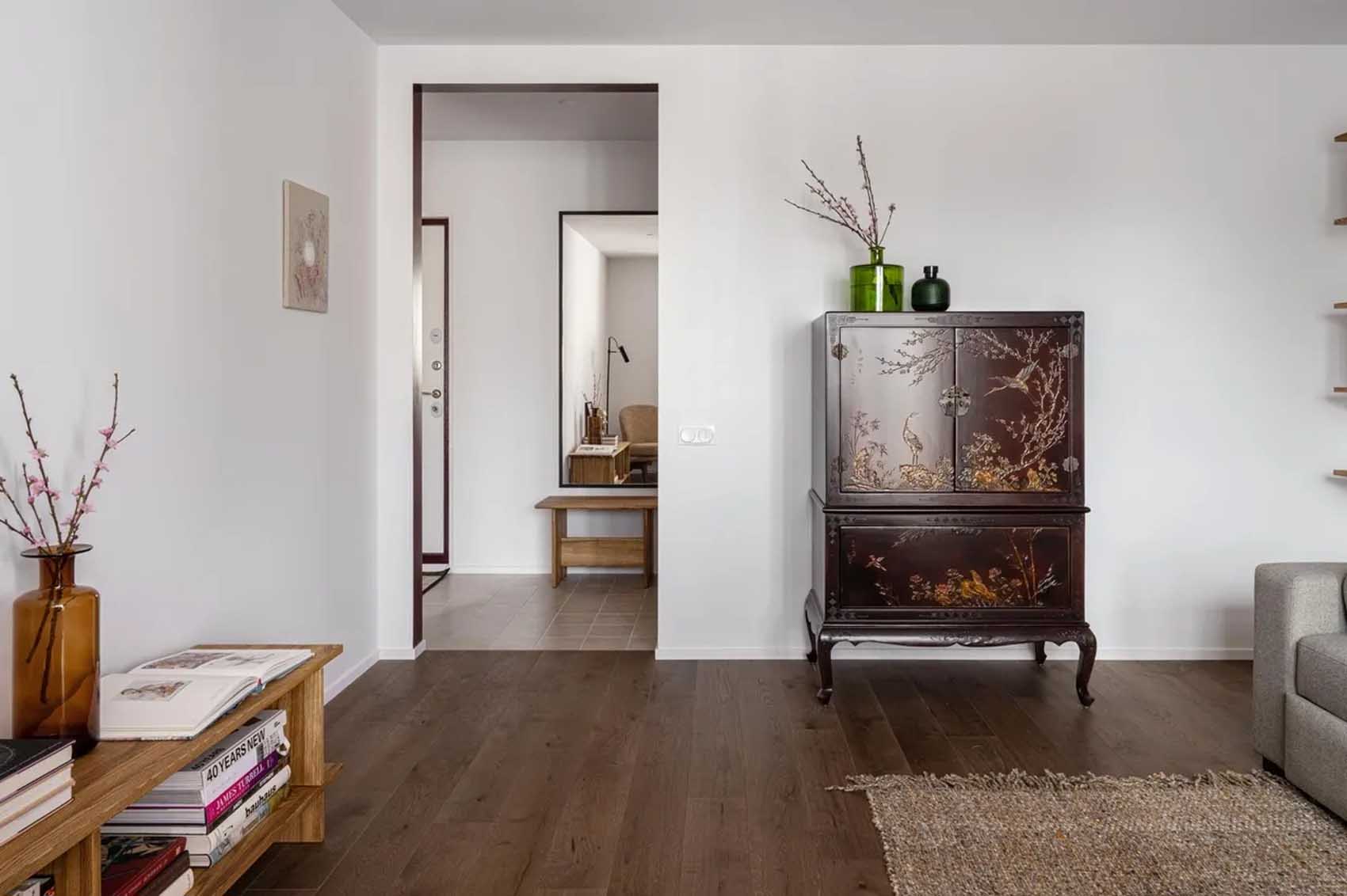 Kislakás modern és vintage elemekkel Kislakás modern és vintage elemekkel