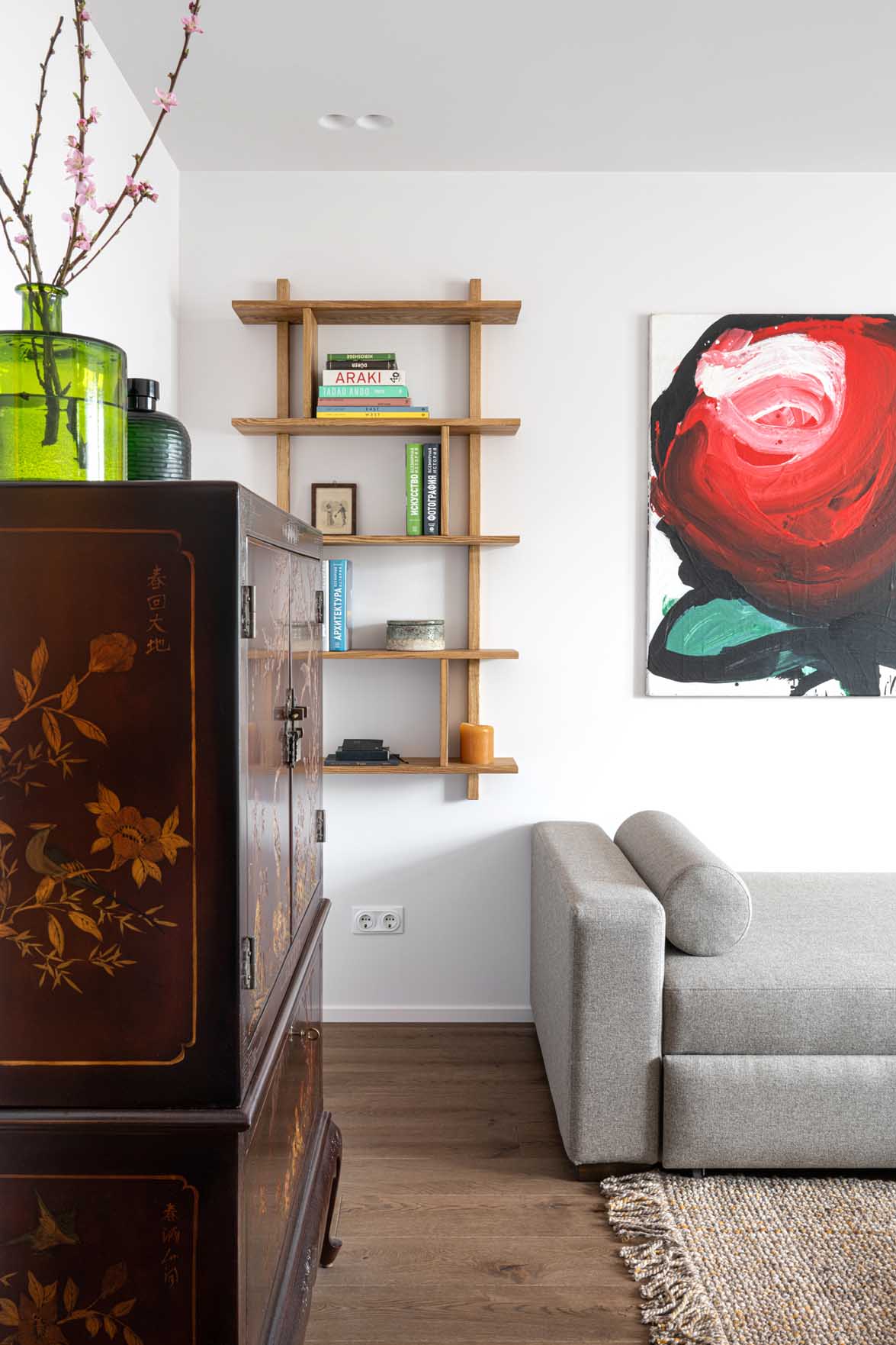 Kislakás modern és vintage elemekkel Kislakás modern és vintage elemekkel