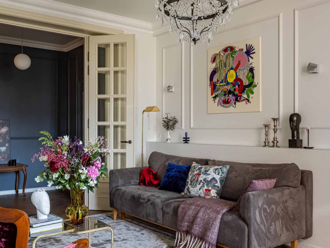 Elhanyagolt 72 m2-es polgári lakás teljes felújítása