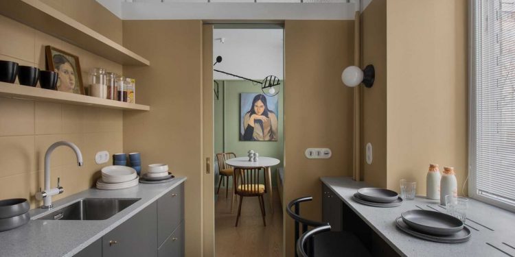 Konyha és nappali felújítása polgári lakásban