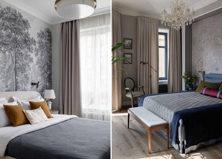Milyen tapétát választanak a lakberendezők a hálószobába? 6 szép és otthonos enteriőr