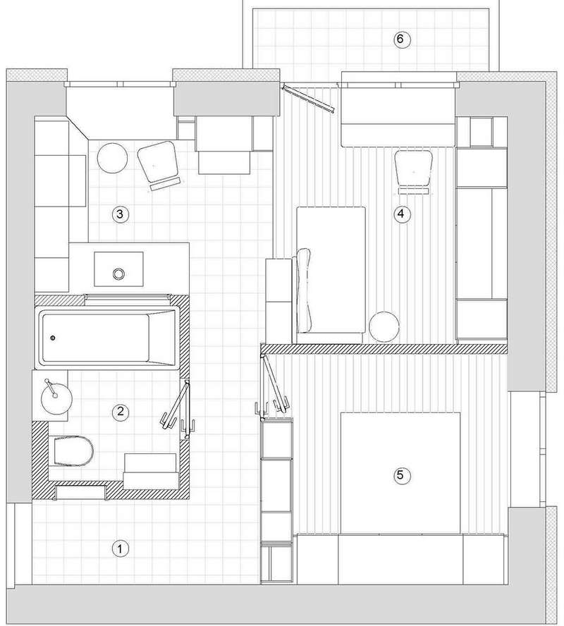 Minigarzonból kétszobás lakás Minigarzonból kétszobás lakás