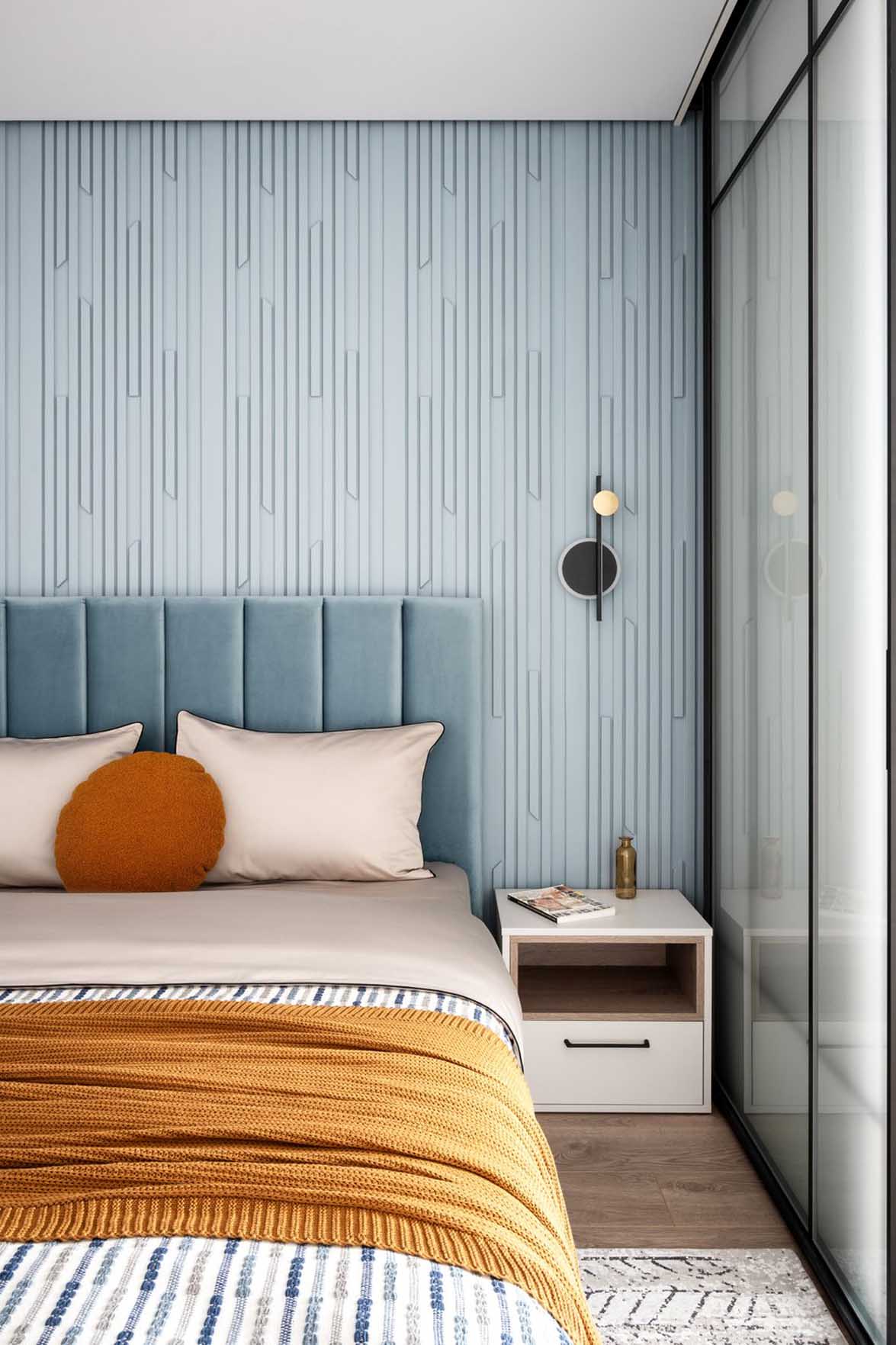 Férfi otthona modern, könnyed, mégis karakteres berendezéssel