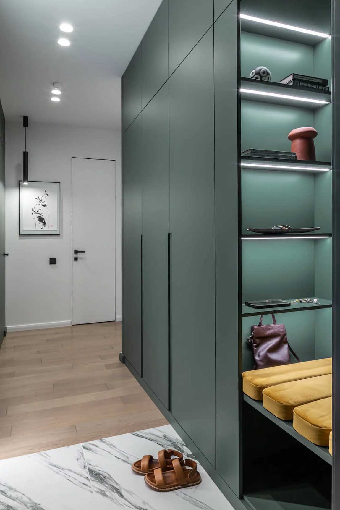 Modern, tágasra hangolt lakás berendezése, 83 m2 Modern, tágasra hangolt lakás berendezése, 83 m2