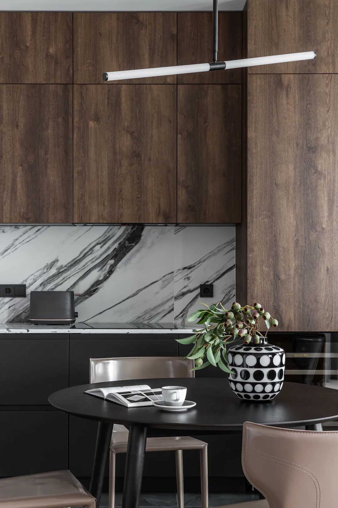 Modern, tágasra hangolt lakás berendezése, 83 m2 Modern, tágasra hangolt lakás berendezése, 83 m2