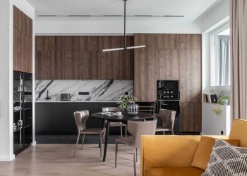 Modern, tágasra hangolt lakás berendezése, 83 m2