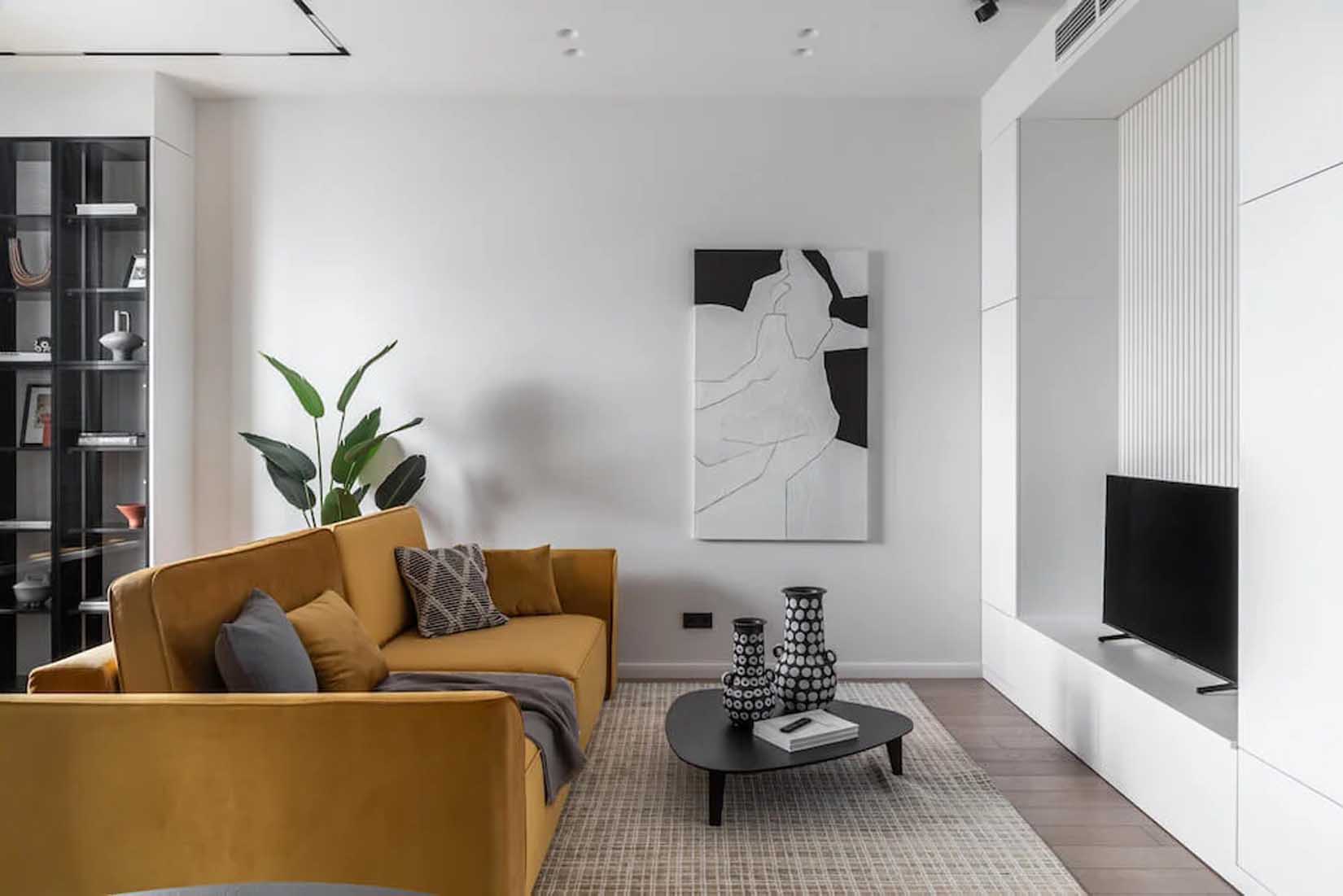 Modern, tágasra hangolt lakás berendezése, 83 m2 Modern, tágasra hangolt lakás berendezése, 83 m2