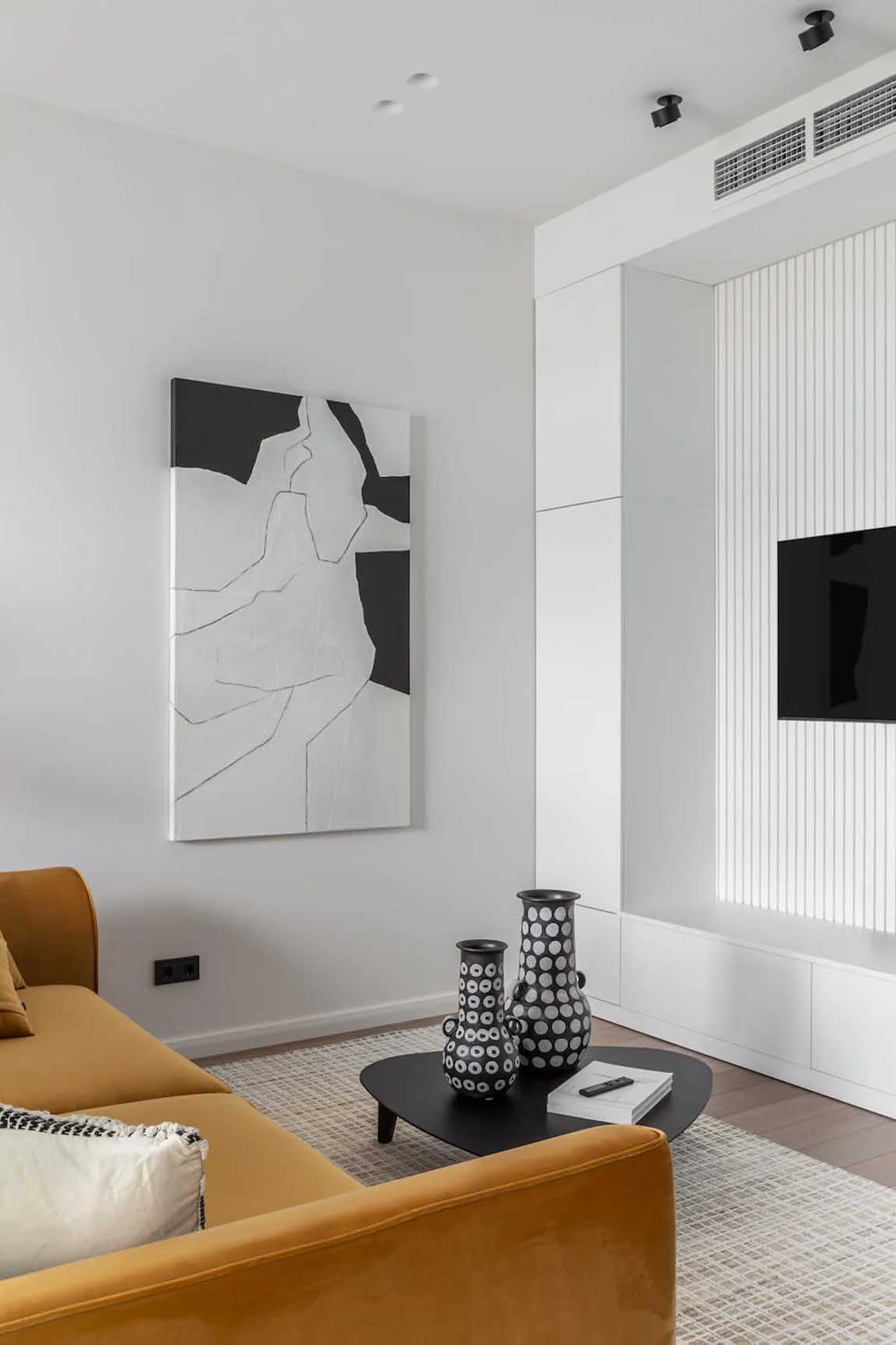 Modern, tágasra hangolt lakás berendezése, 83 m2 Modern, tágasra hangolt lakás berendezése, 83 m2