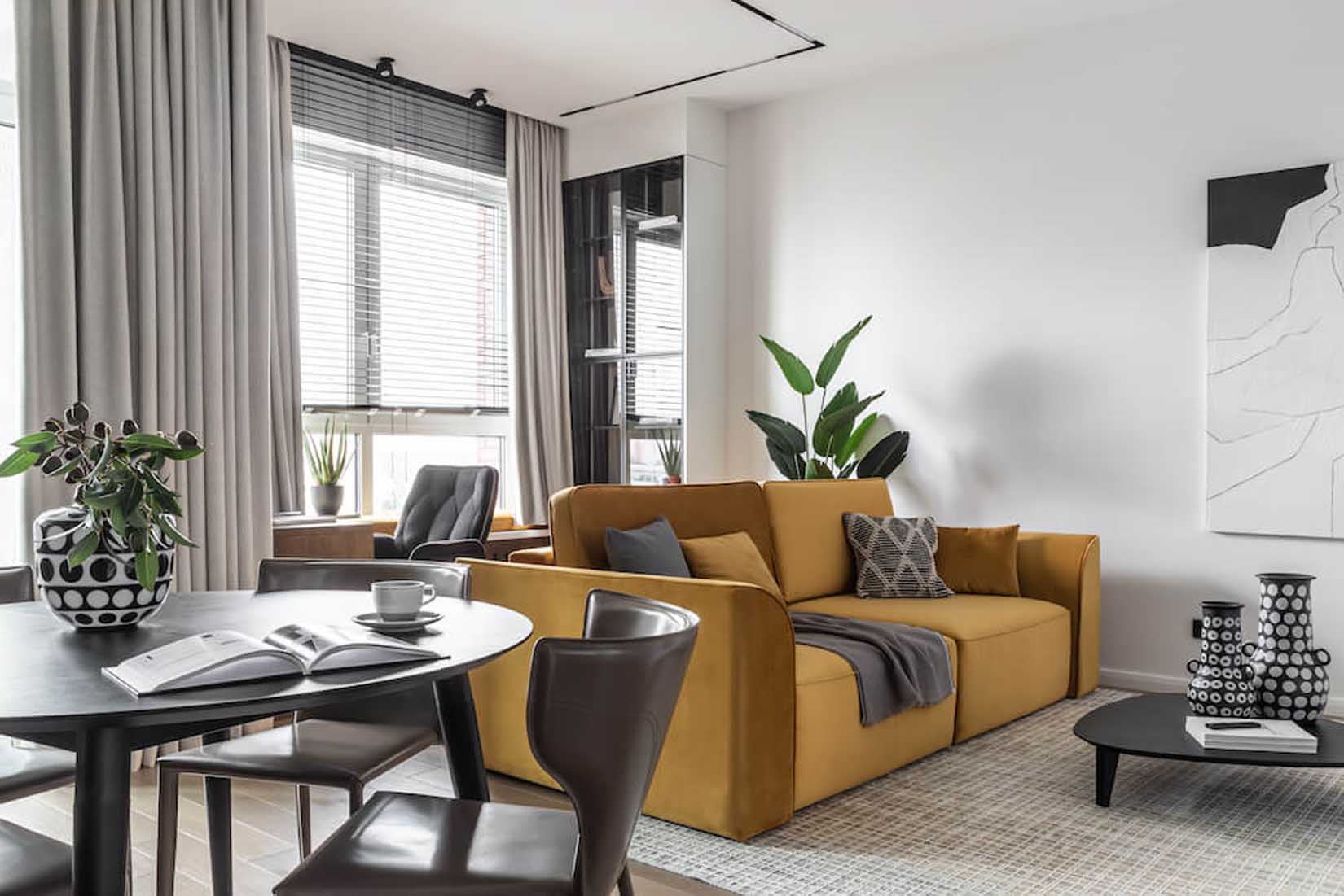 Modern, tágasra hangolt lakás berendezése, 83 m2 Modern, tágasra hangolt lakás berendezése, 83 m2