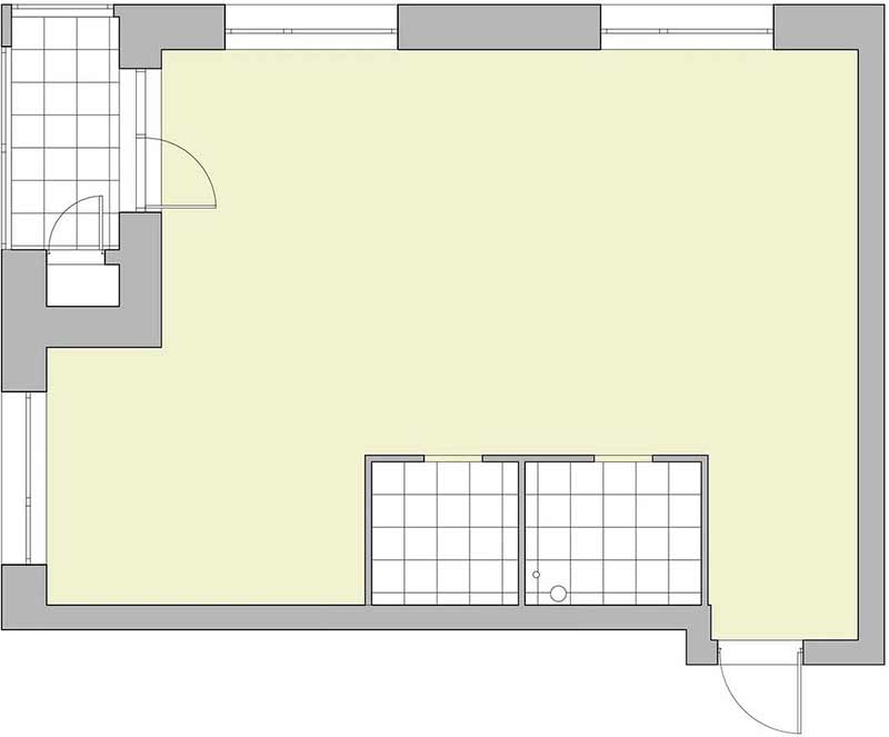 Bátor színhasználat, különleges tapéták 67 m2-es lakásban Bátor színhasználat, különleges tapéták 67 m2-es lakásban