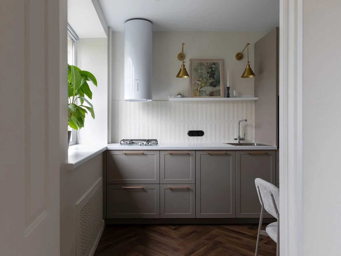 Régi bútorok és retro hangulat 45 négyzetméteren