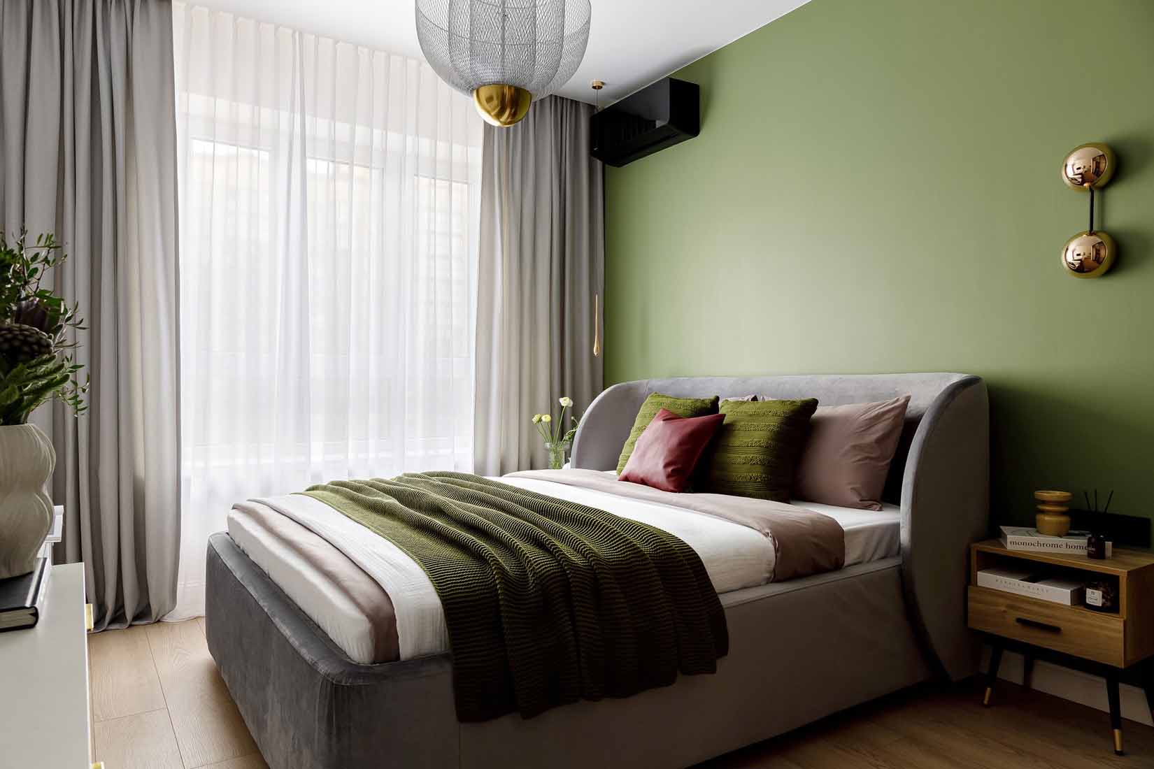 Természetes harmónia és modern világítás kétszobás lakásban Természetes harmónia és modern világítás kétszobás lakásban